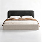 Greige · Stretch-Fit Bed Frame Cover