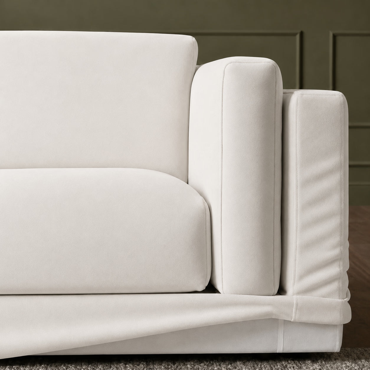 Soft Warm Ivory White