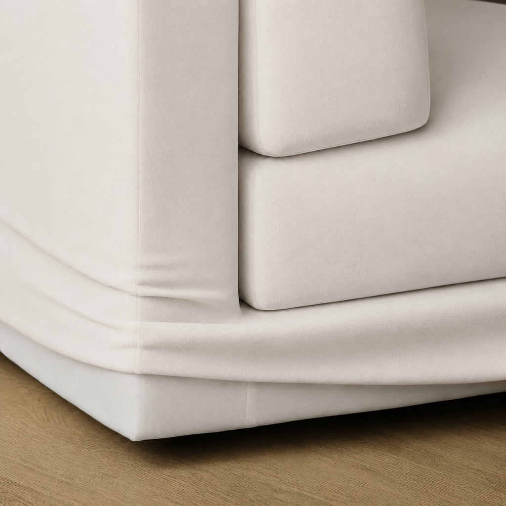Soft Warm Ivory White