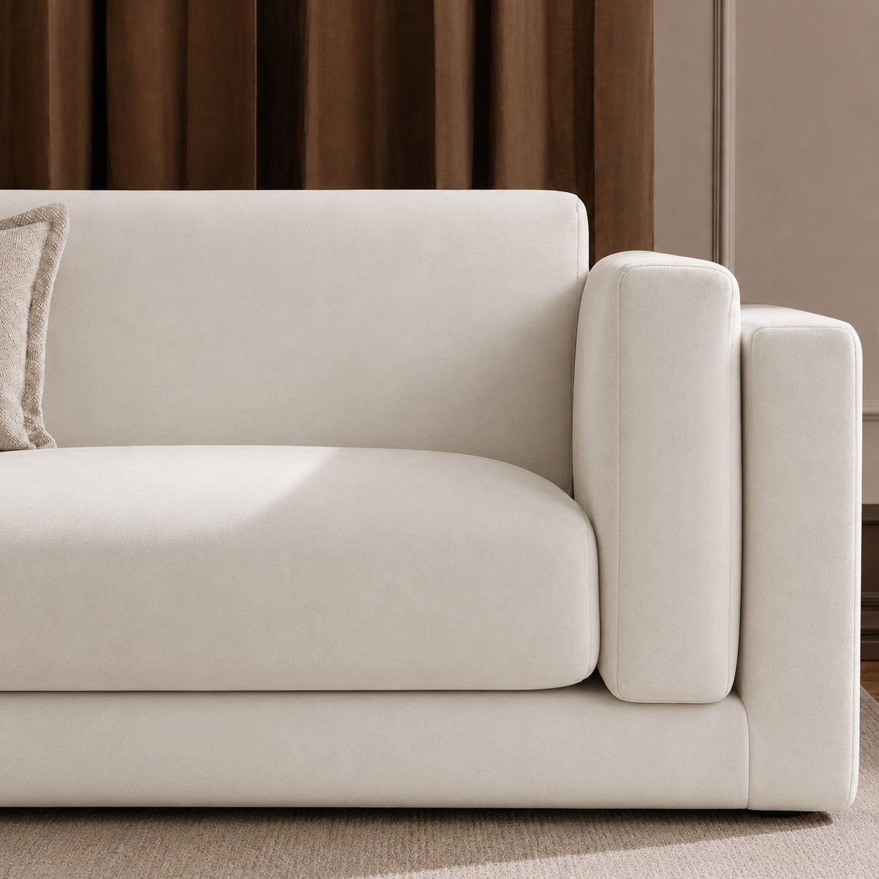 Soft Warm Ivory White