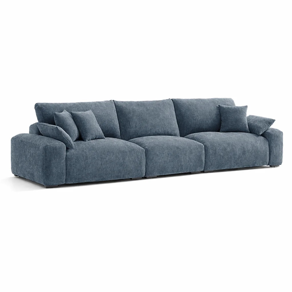 Haze Blue WX23006 - 20 | Three Seater Sofa