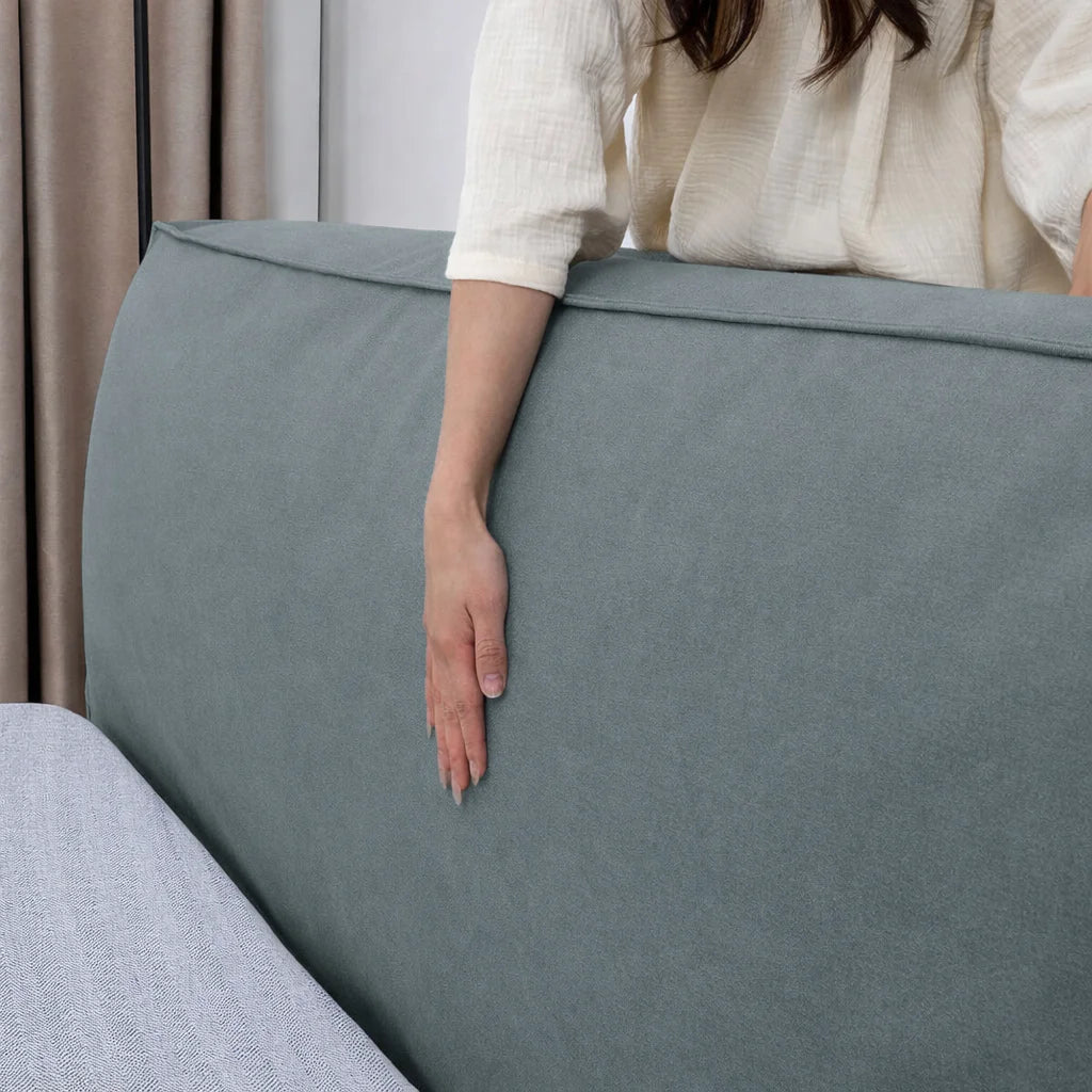 Hazy Blue WB PBV2042 - 15 | Bed Headboard Cover