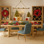 Hazy Blue WB PBV2042 - 15 | Snug fit Dining Chair Slipcover