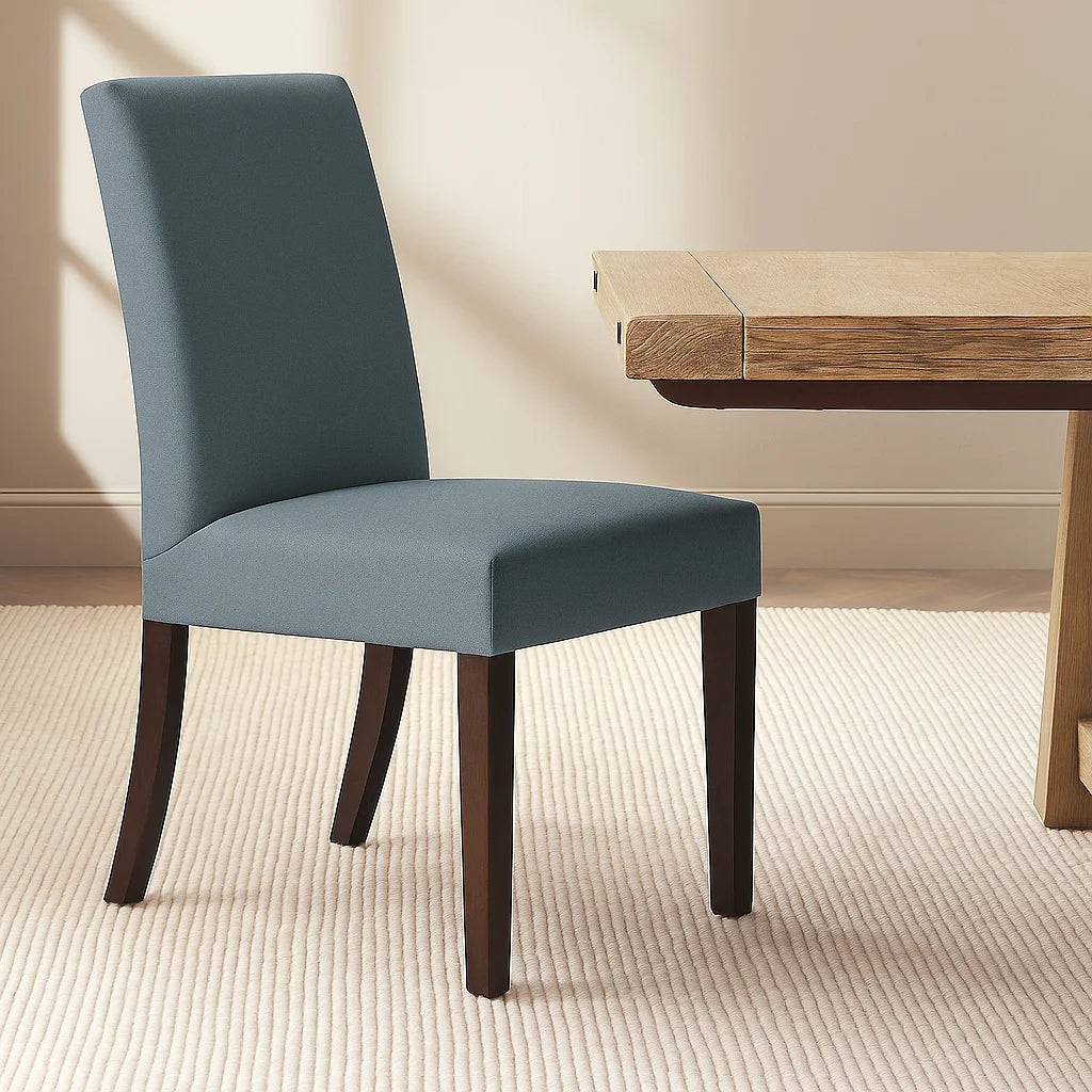 Hazy Blue WB PBV2042 - 15 | Snug fit Dining Chair Slipcover