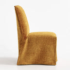 Honey Citrine WX23006 - 17 | Long-Skirt Dining Chair Slipcover