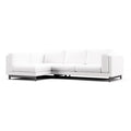 Nockeby 3 Seat Sofa with Left Chaise Cover