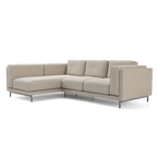 Nockeby 3 Seat Sofa with Left Chaise Cover