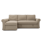 Backabro Sofa Bed with Chaise Cover