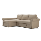 Backabro Sofa Bed with Chaise Cover