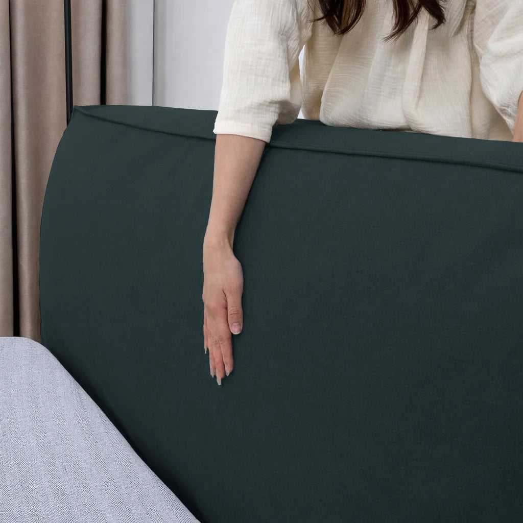 Iron Blue Gray WB PBV2042 - 13 | Bed Headboard Cover