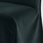 Iron Blue Gray WB PBV2042 - 13 | Long-Skirt Dining Chair Slipcover