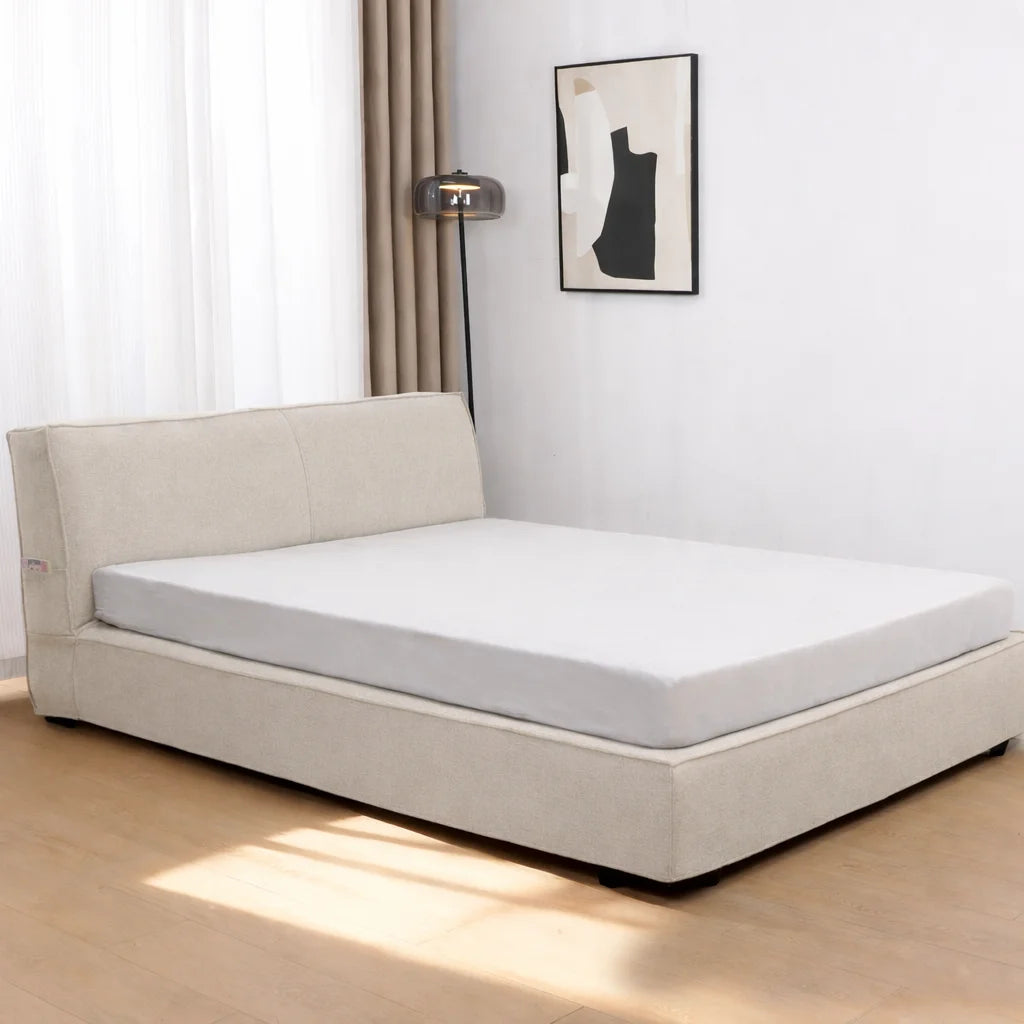 Ivory Cloud EB 813 - 01 | Bed Frame Cover
