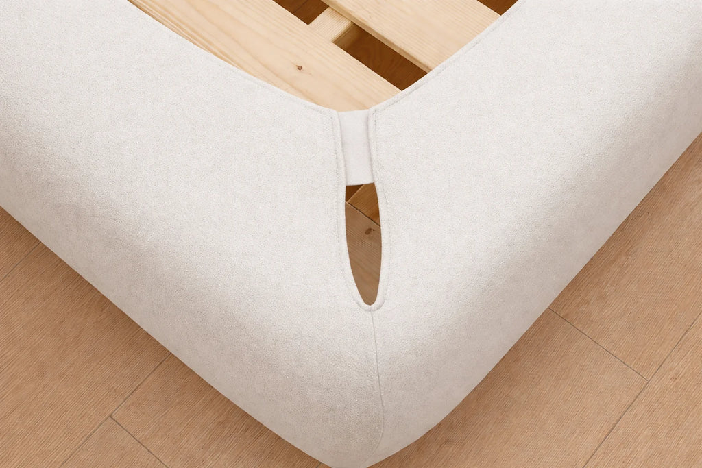 Ivory Cloud Luna - 06 | Bed Skirt