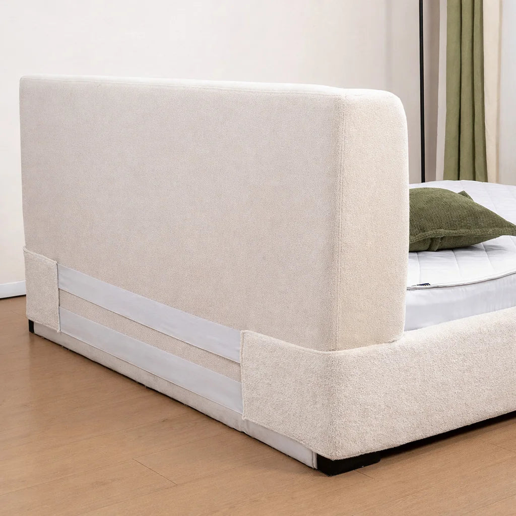 Ivory Cloud WX818 - 01 | Bed Skirt