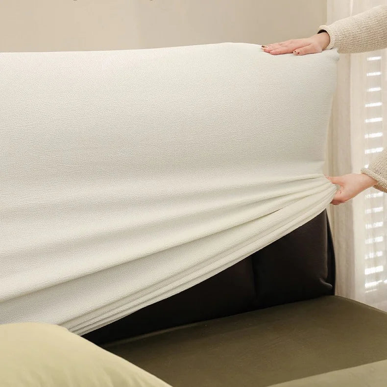 Stretch-Fit Bed Headboard Cover