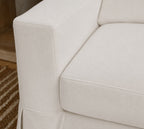 Ivory Cloud Luna-06 custom sofa slipcover