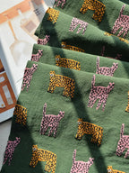 Jacquard WX625 - 33 | Embroidered Leopard