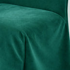 Juniper Green WB PBV2042 - 40 | Long-Skirt Dining Chair Slipcover