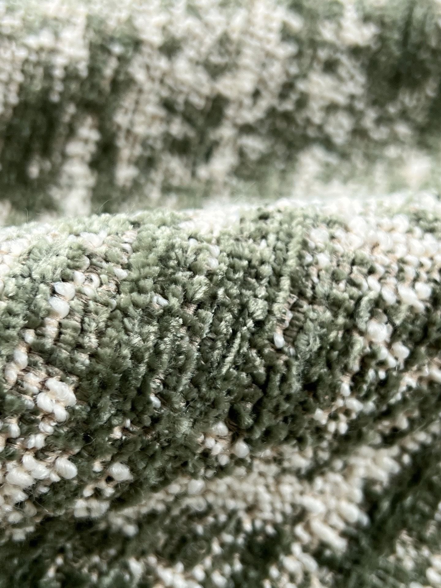 Karen-5 | Mist Green Chenille