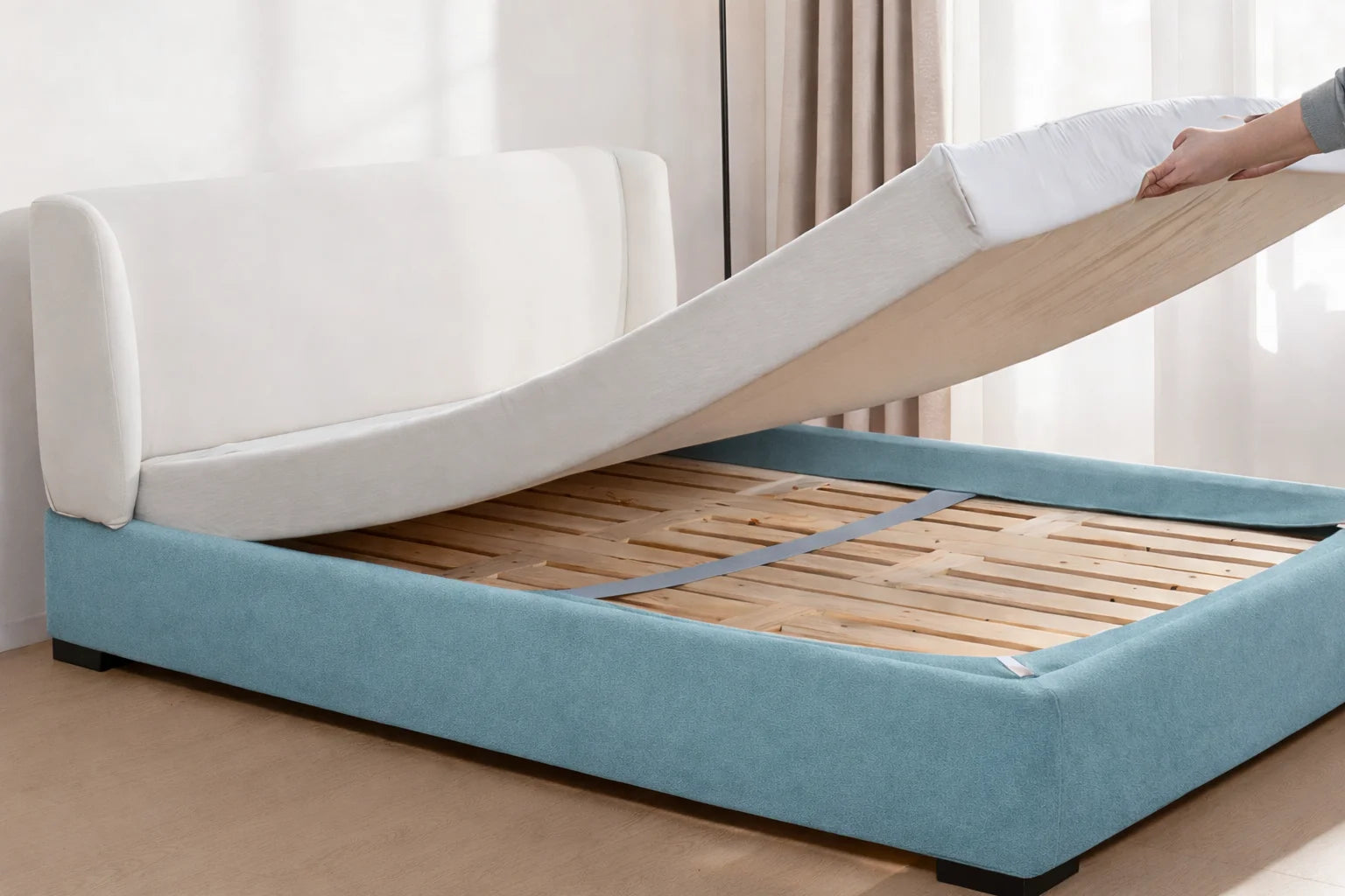 Lagoon Silk Luna - 04 | Bed Skirt