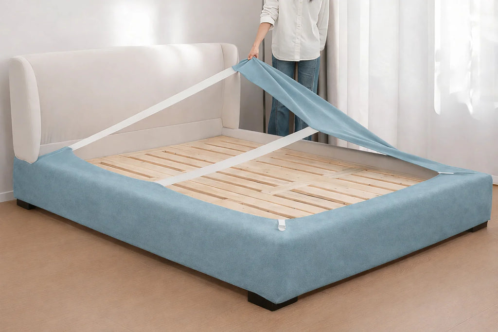 Lagoon Silk Luna - 04 | Bed Skirt