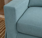 Lagoon Silk Luna-04 custom sofa slipcover
