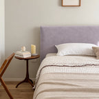 Lavender-Gray · Stretch-Fit Bed Headboard Cover