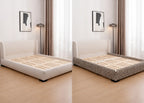 Leopard · Stretch-Fit Inset Bed Frame Cover · Elastic Bands + Back Elastic