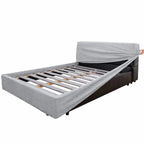 Light Gray ML 625 - 03 | Bed Frame + Headboard Cover