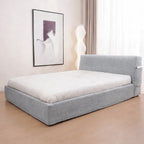 Light Gray ML 625 - 03 | Bed Frame + Headboard Cover