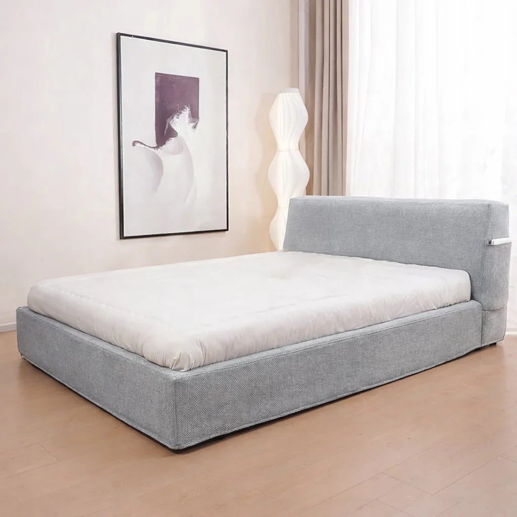 Light Gray ML 625 - 03 | Bed Frame + Headboard Cover
