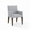 Light Gray ML 625 - 03 | Snug fit Dining Chair with armrest Slipcover