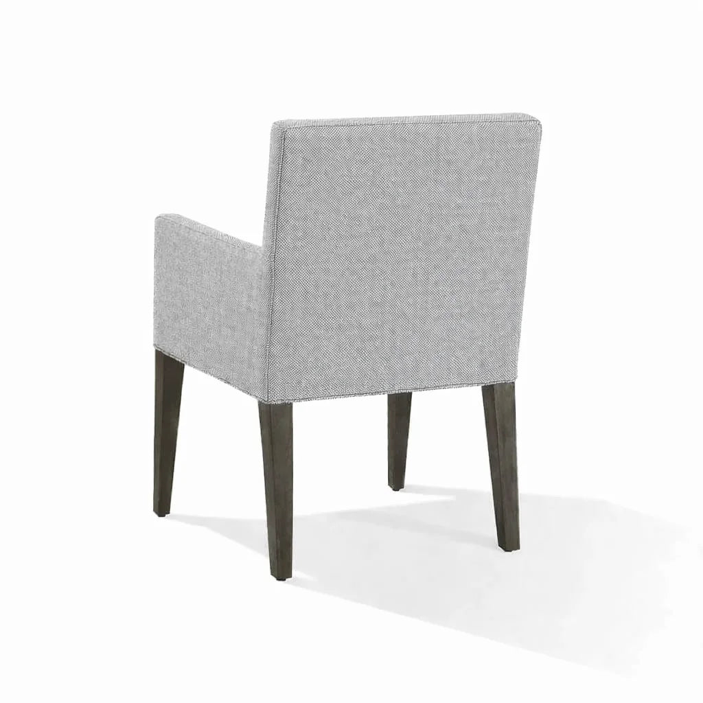 Light Gray ML 625 - 03 | Snug fit Dining Chair with armrest Slipcover