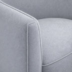 Light Gray ML 625 - 03 | Snug fit Dining Chair with armrest Slipcover