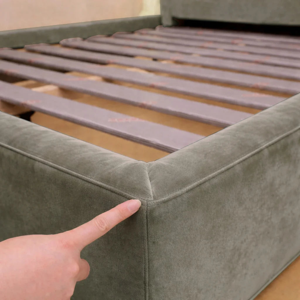 Light Gray WB PBV2042 - 04 | Bed Frame & Headboard Cover