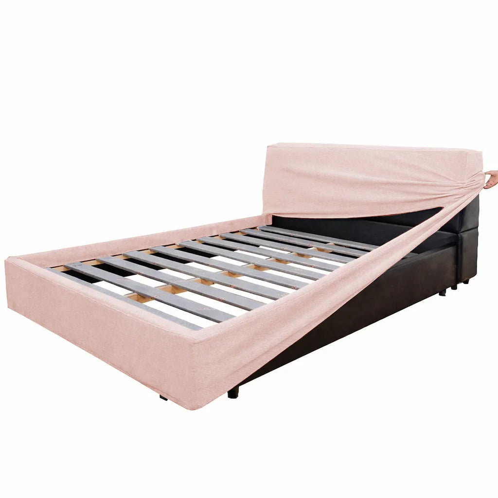 Light Pink ML 625 - 04 | Bed Frame Cover