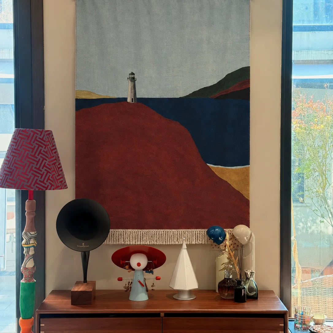 Lighthouse · Custom Woven Blanket