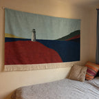 Lighthouse · Custom Woven Blanket
