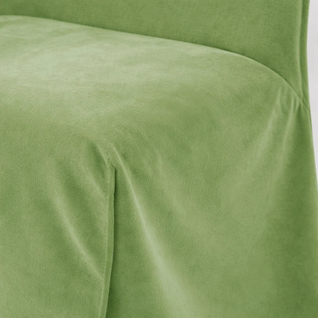Lime Green WB PBV2042 - 35 | Long-Skirt Dining Chair Slipcover