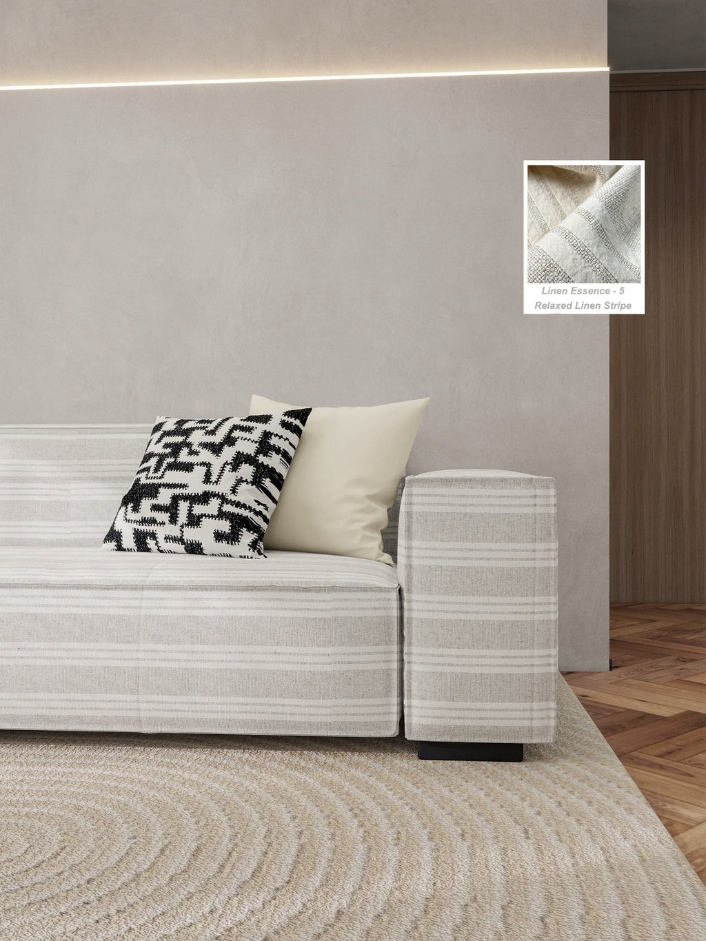 Linen Essence - 5 | Relaxed Linen Stripe