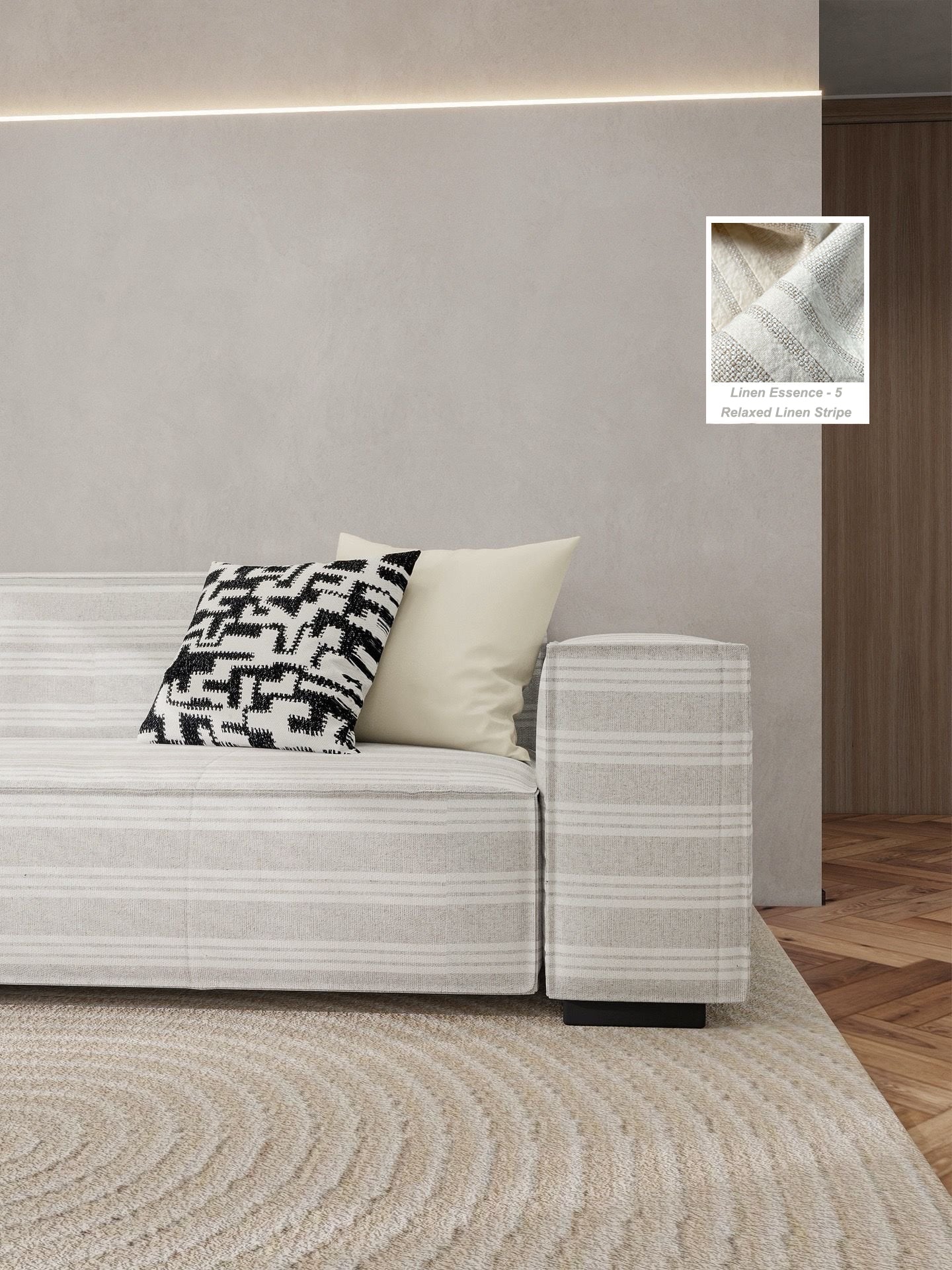 Linen Essence - 5 | Relaxed Linen Stripe