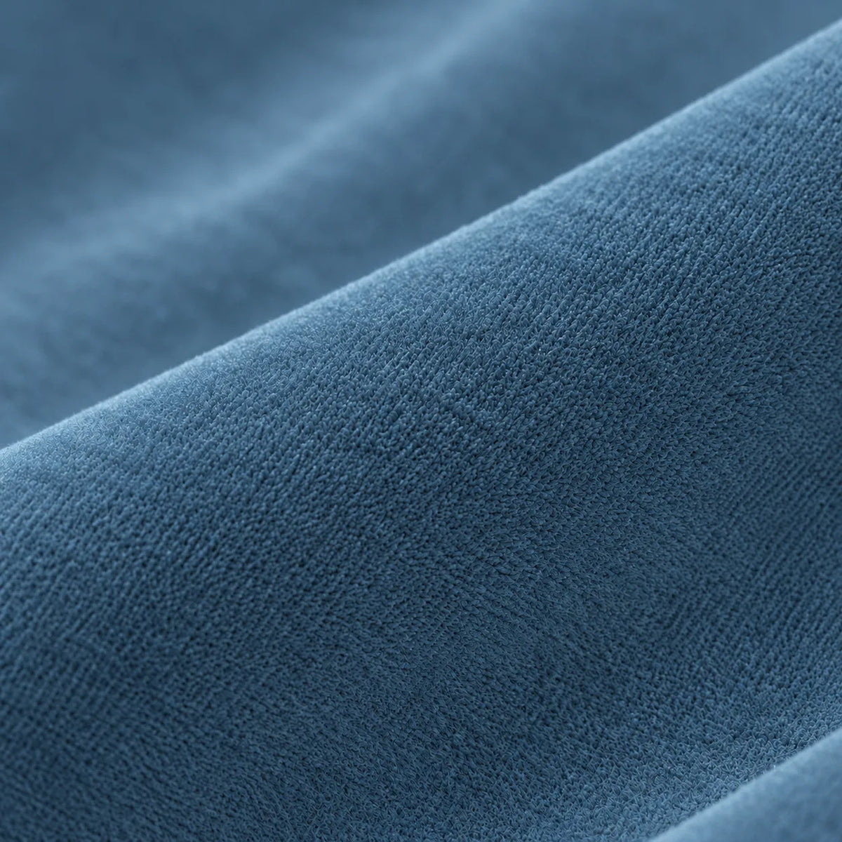 Custom Sofa Slipcover — Luna · Midnight Prussian