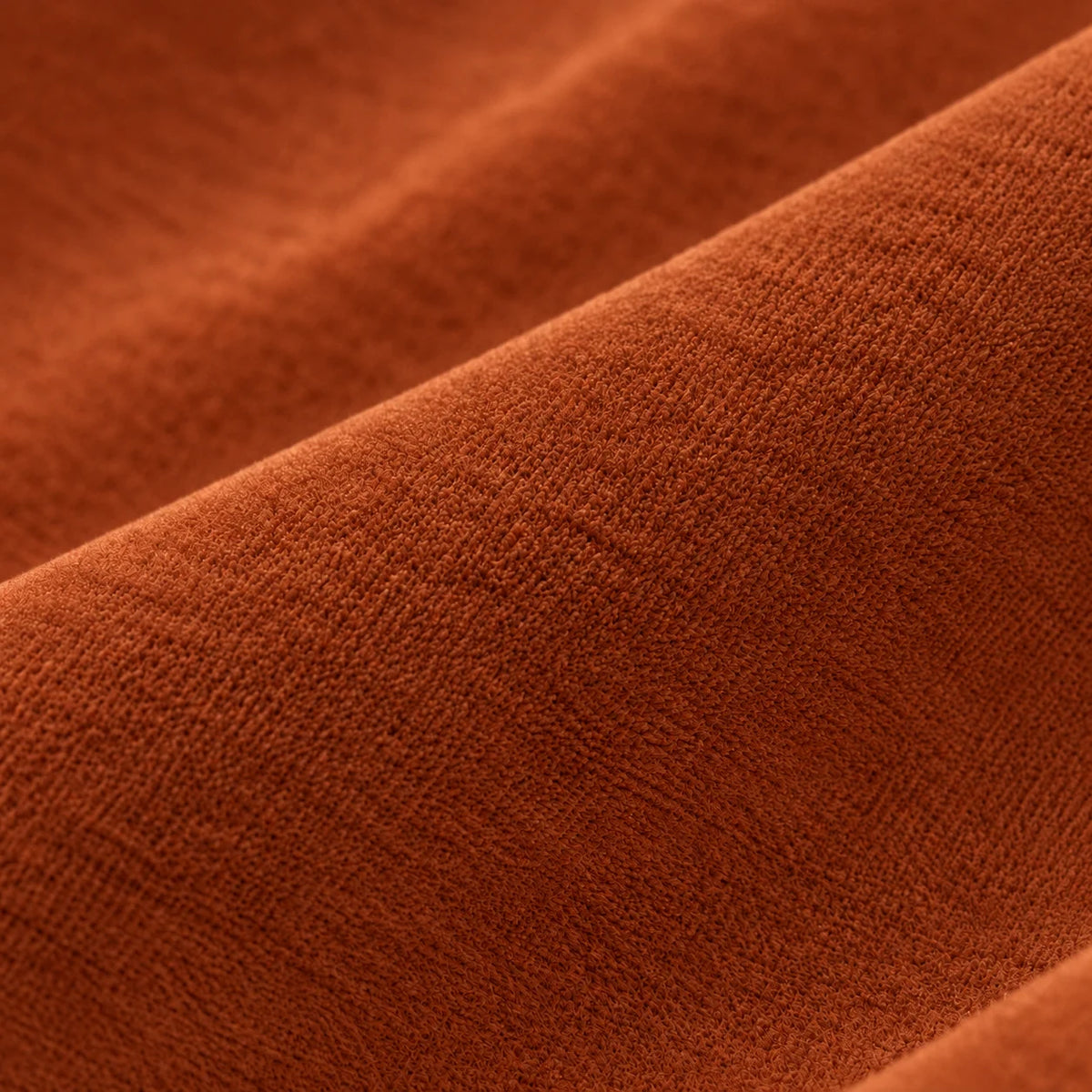 Custom Bed Frame Cover — Luna · Burnished Caramel