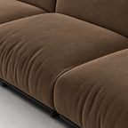 Custom Sofa Slipcover — Luna · Espresso Noir