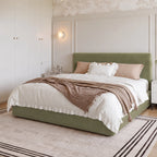 Custom Bed Frame Cover — Luna · Olive Grove