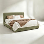 Custom Bed Frame Cover — Luna · Olive Grove
