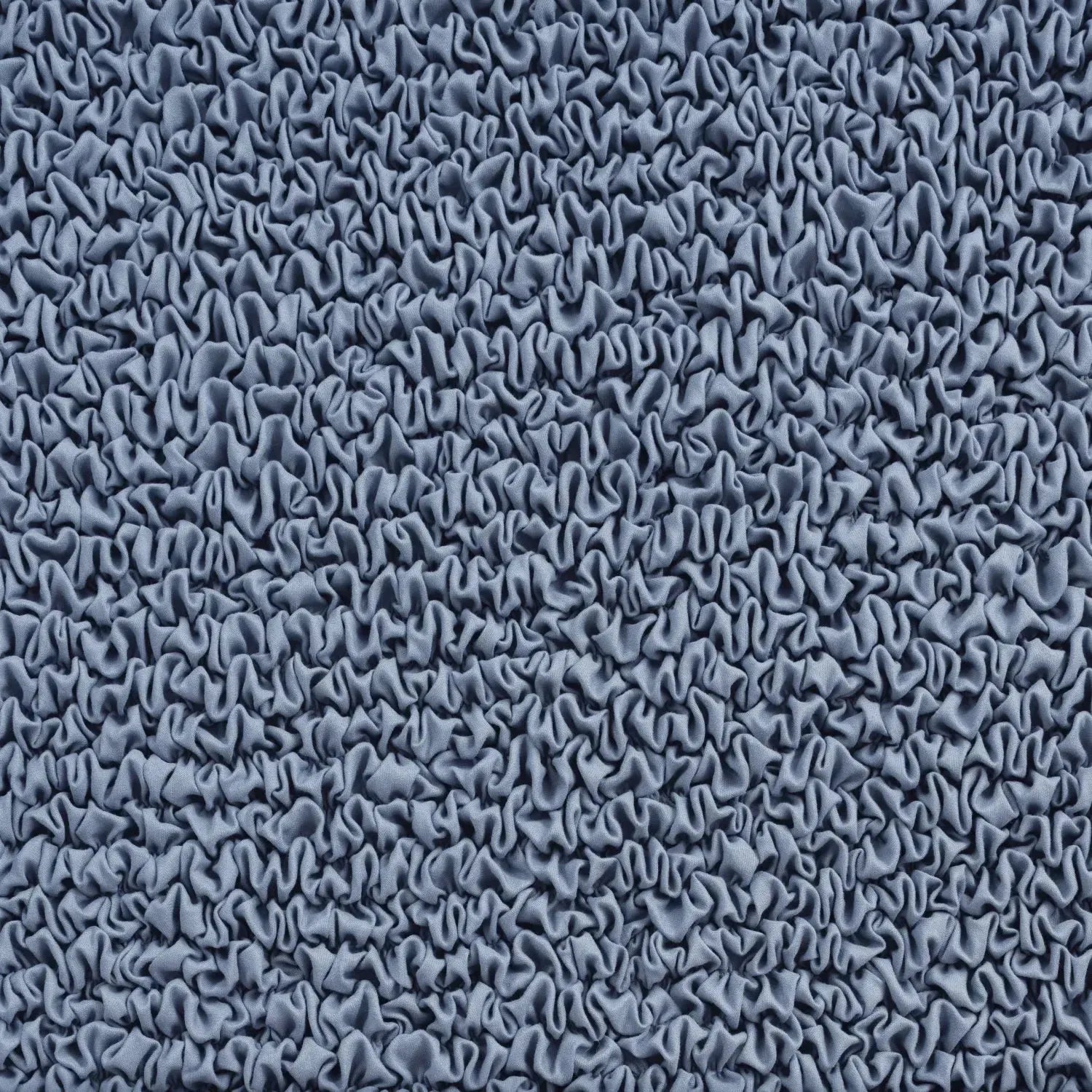 Housse de fauteuil en microfibre bleue