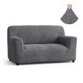 Dark Gray Microfibra Sofa Slipcover