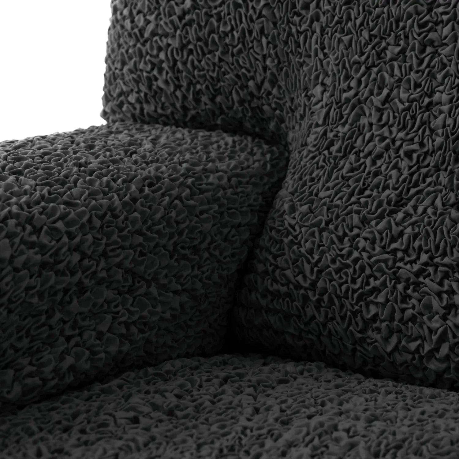 Housse de fauteuil en microfibre noire