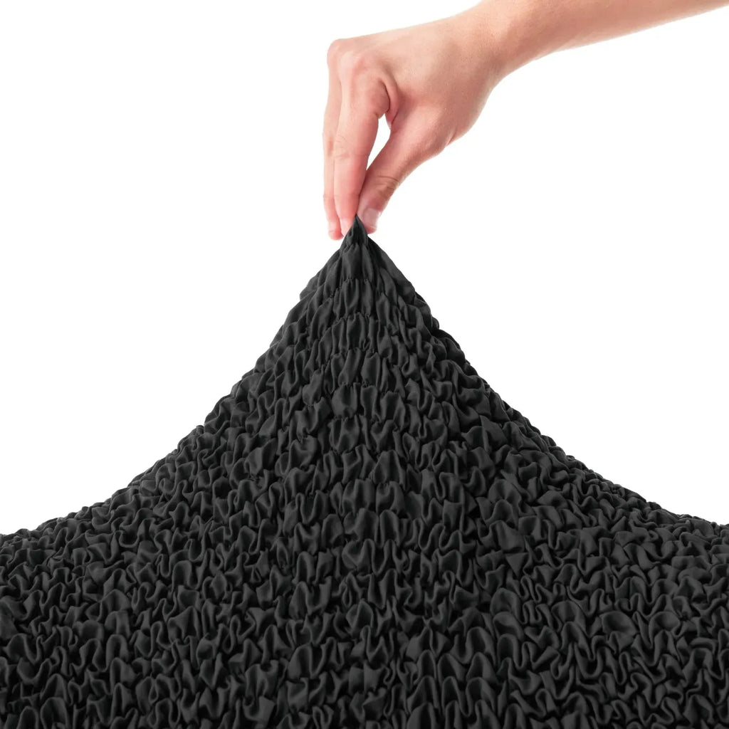 Black Microfibra Sofa Slipcover